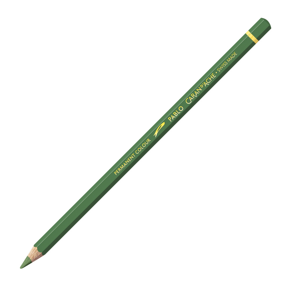 Pablo colored pencil - Caran d'Ache - 225, Moss Green