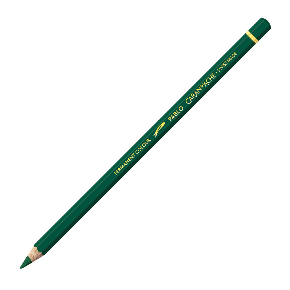 Pablo colored pencil - Caran d'Ache - 229, Dark Green