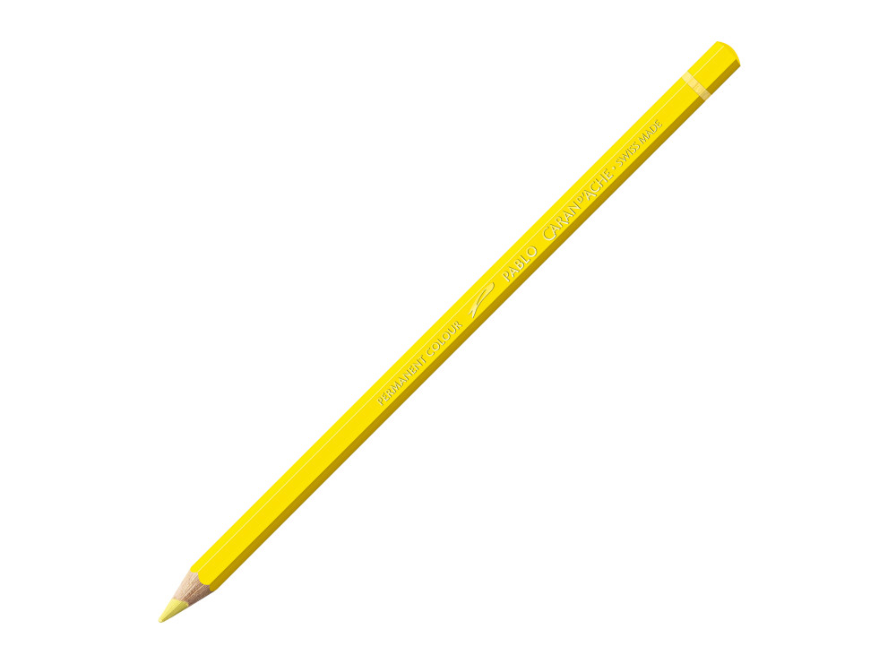 Kredka ołówkowa Pablo - Caran d'Ache - 240, Lemon Yellow