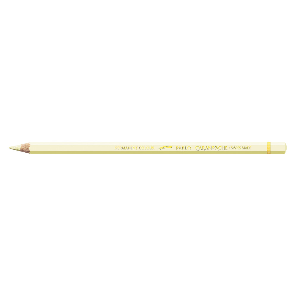 Pablo colored pencil - Caran d'Ache - 241, Light Lemon Yellow