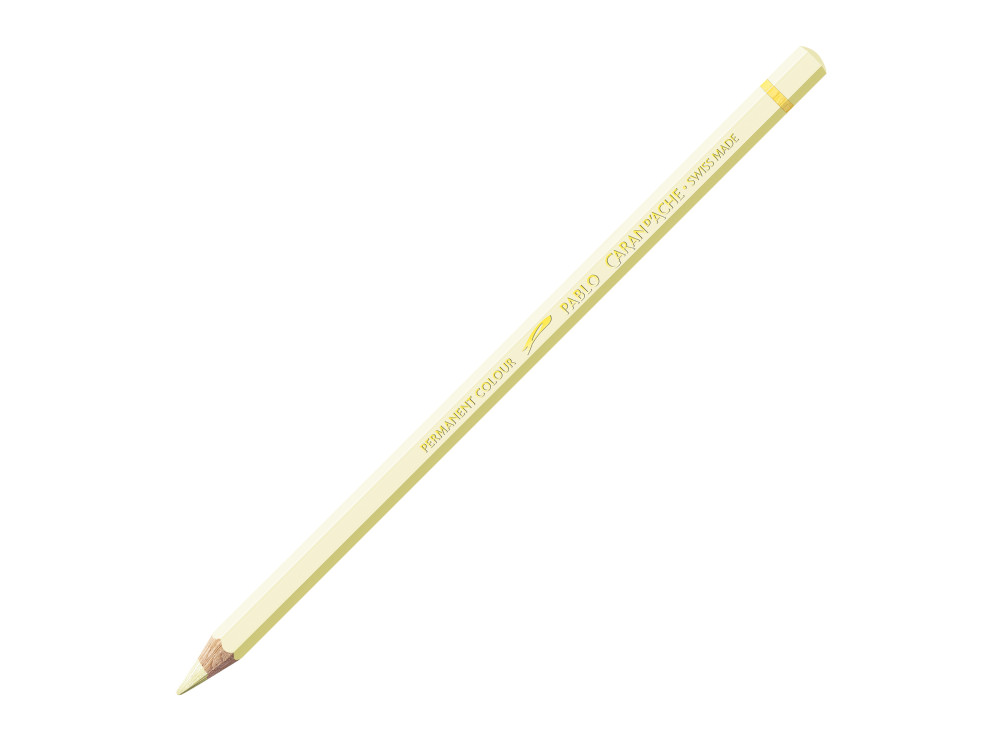 Pablo colored pencil - Caran d'Ache - 241, Light Lemon Yellow