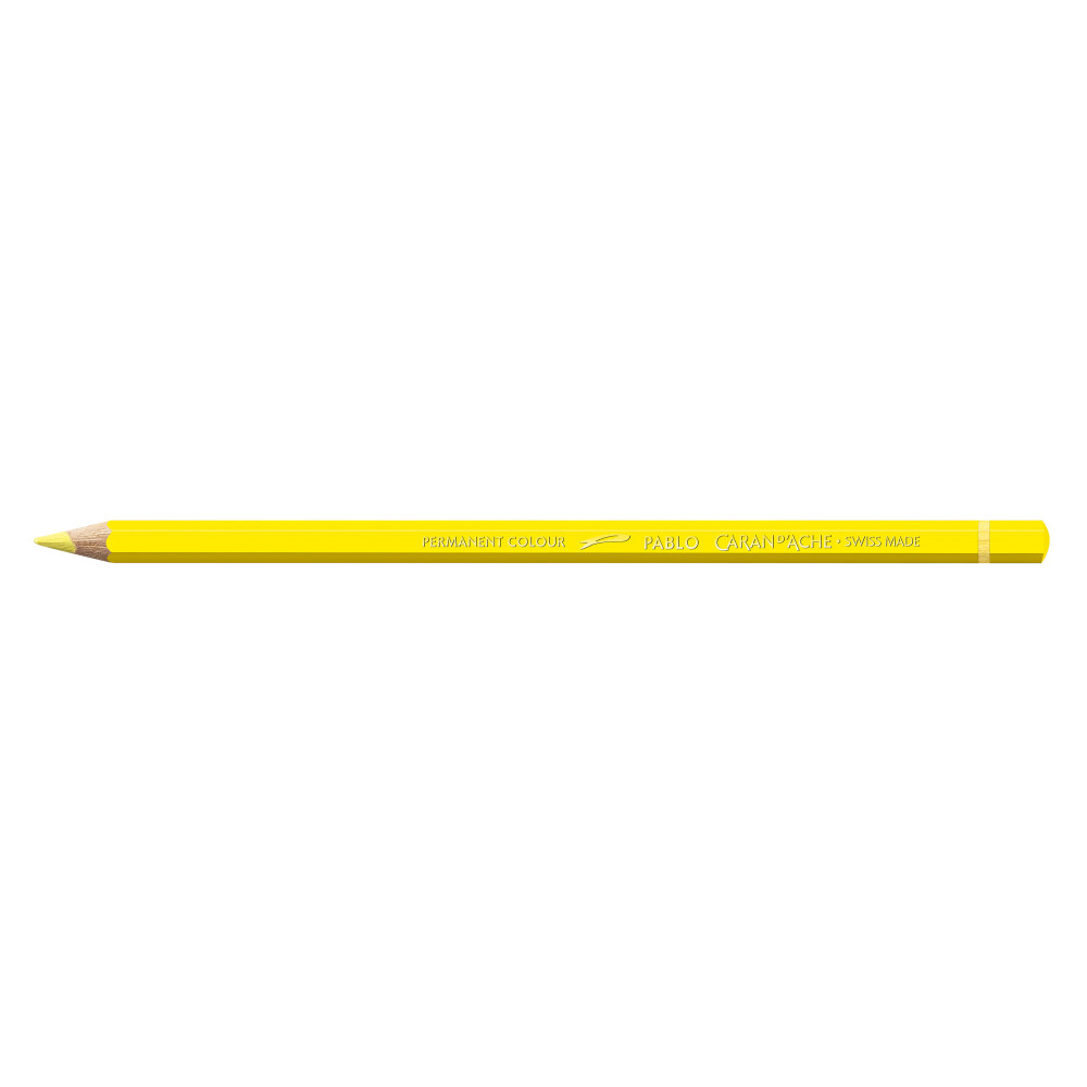 Pablo colored pencil - Caran d'Ache - 250, Canary Yellow