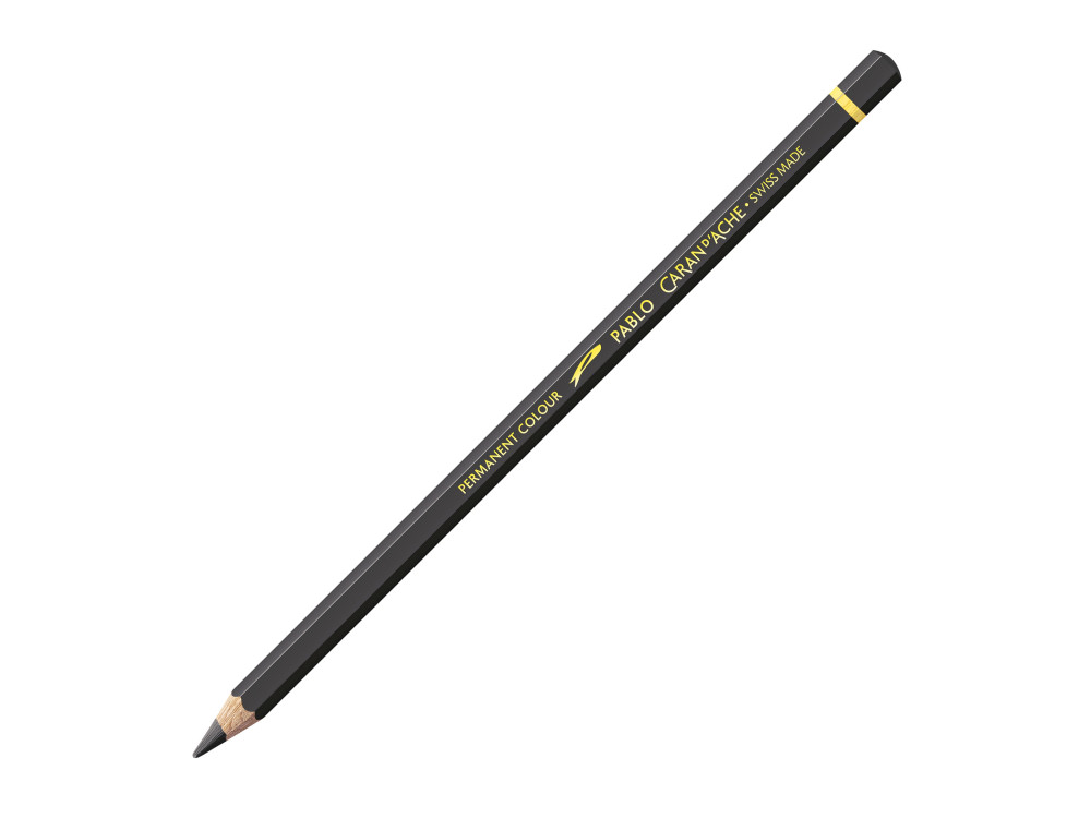 Pablo colored pencil - Caran d'Ache - 409, Charcoal Grey