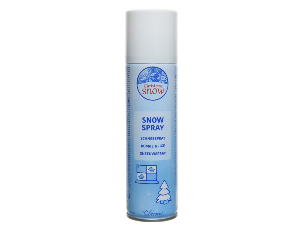Fake snow spray - white, 150 ml