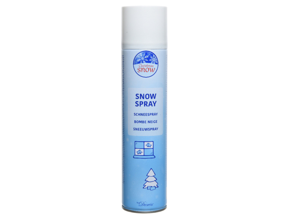 Fake snow spray - white, 400 ml