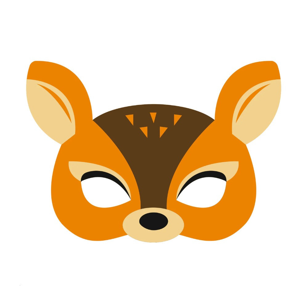 Costume party mask - Roe Deer