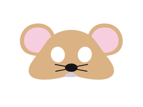 Costume party mask - Mouse