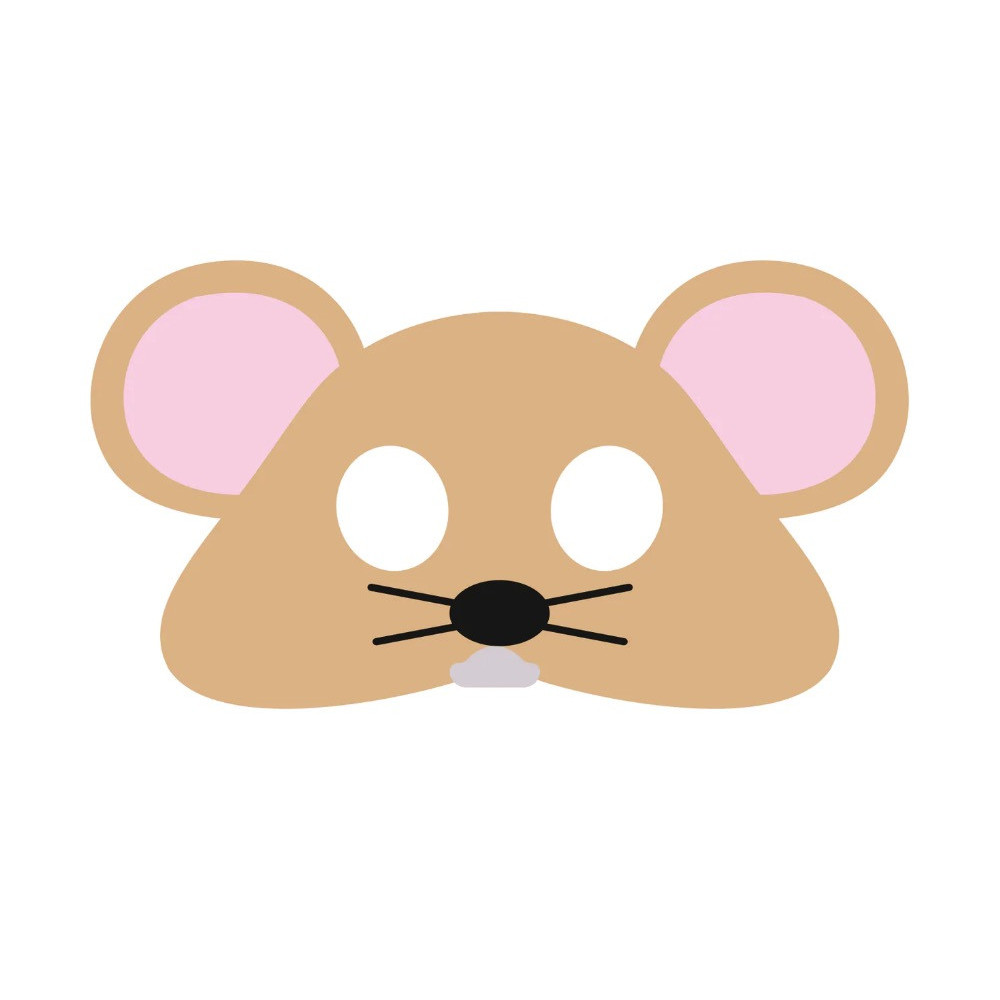 Costume party mask - Mouse
