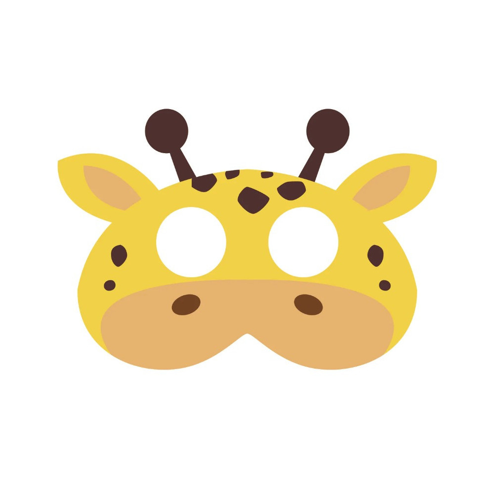 Costume party mask - Giraffe