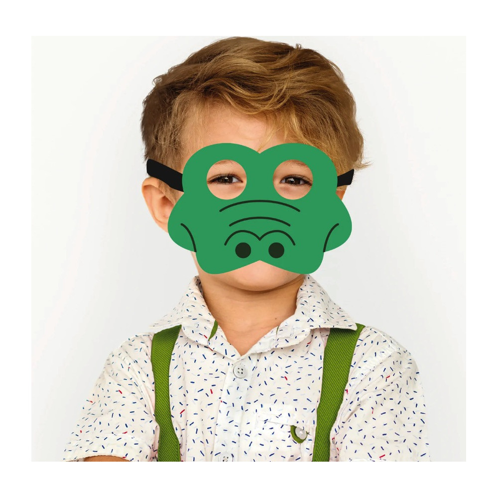 Costume party mask - Crocodile