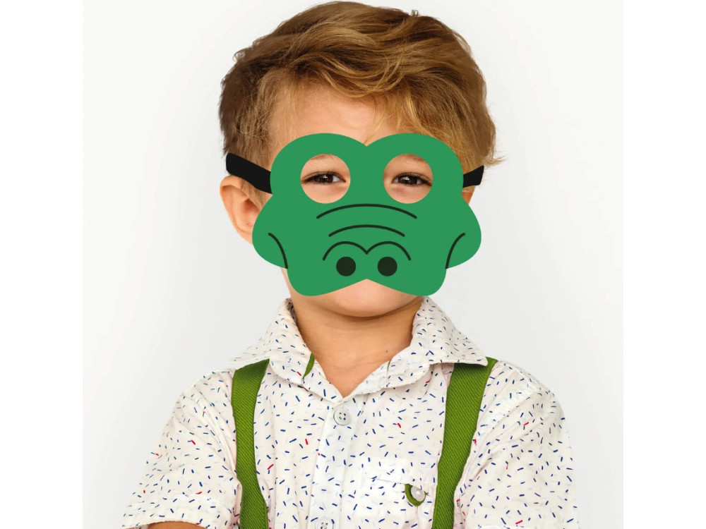 Costume party mask - Crocodile