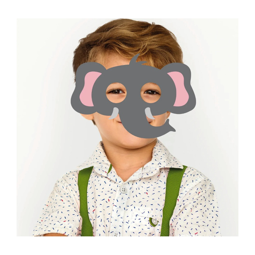 Costume party mask - Elephant