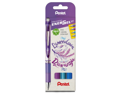 Set of EnerGel Ballpoint pens - Pentel - 0,7 mm, 4 pcs.