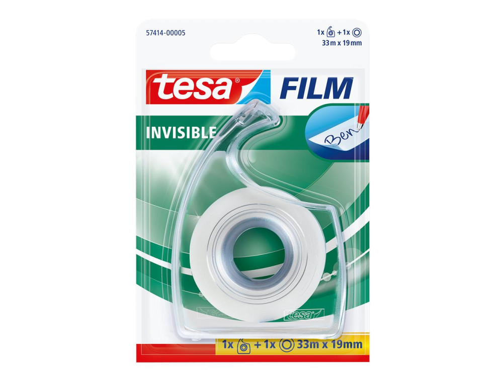 Office tape with dispenser tesafilm Invisible - Tesa - 33 m x 19 mm
