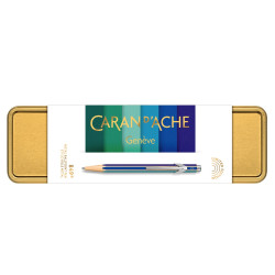 Długopis 849 Colour Treasure w etui - Caran d'Ache - Cold Rainbow