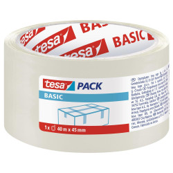 Tesa Pack Basic tape - Tesa - transparent, 45 mm x 40 mm