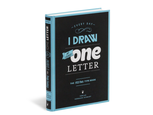 Book, Every Day I Draw At Least One Letter - Hannes von Döhren