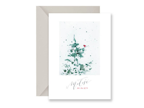 Greeting card - Muska - Bird, A6