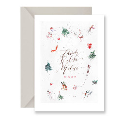 Greeting card - Muska - Christmas, A6