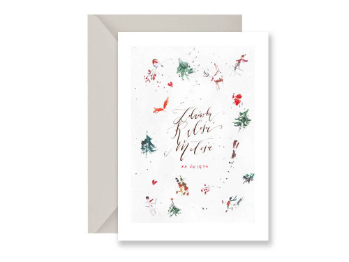 Greeting card - Muska - Christmas, A6