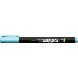 Fudenosuke Brush Pen, Pastel - Tombow - Light Blue