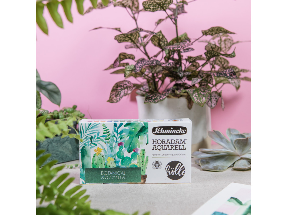 Zestaw akwareli Horadam Aquarell, Botanical Edition - Schmincke - 12 kolorów