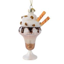 Glass Ice cream dessert...