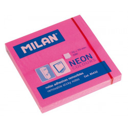 Karteczki samoprzylepne neonowe MILAN 76 x 76 mm 100 szt.