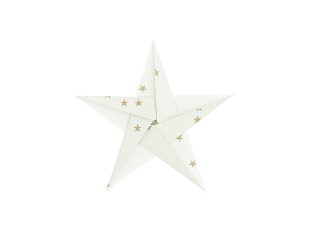 Papier origami, Stars - Paper Poetry - biały, 20 x 20 cm, 32 ark.