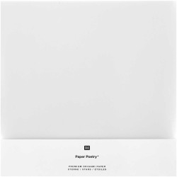 Papier origami - Paper Poetry - biały, 20 x 20 cm, 32 ark.