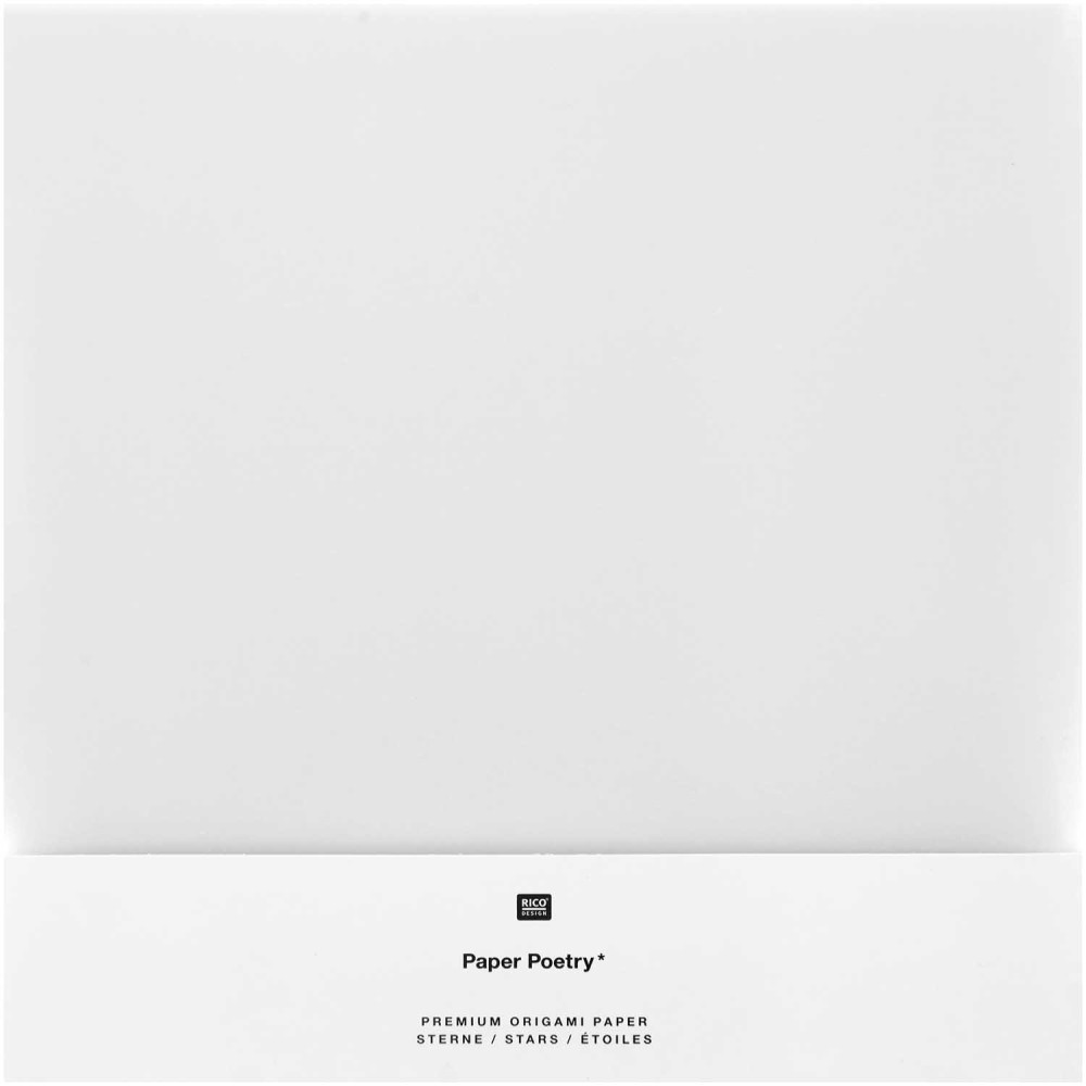 Origami paper - Paper Poetry - white, 20 x 20 cm, 32 sheets