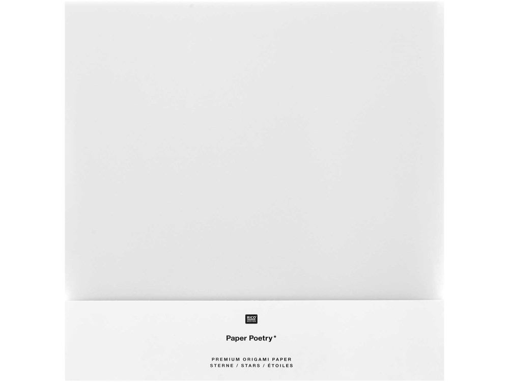 Papier origami - Paper Poetry - biały, 20 x 20 cm, 32 ark.