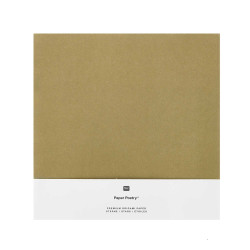 Papier origami - Paper Poetry - złoty i srebrny, 15 x 15 cm, 32 ark.