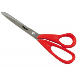 Blister Red Office Scissors 20 cm Milan