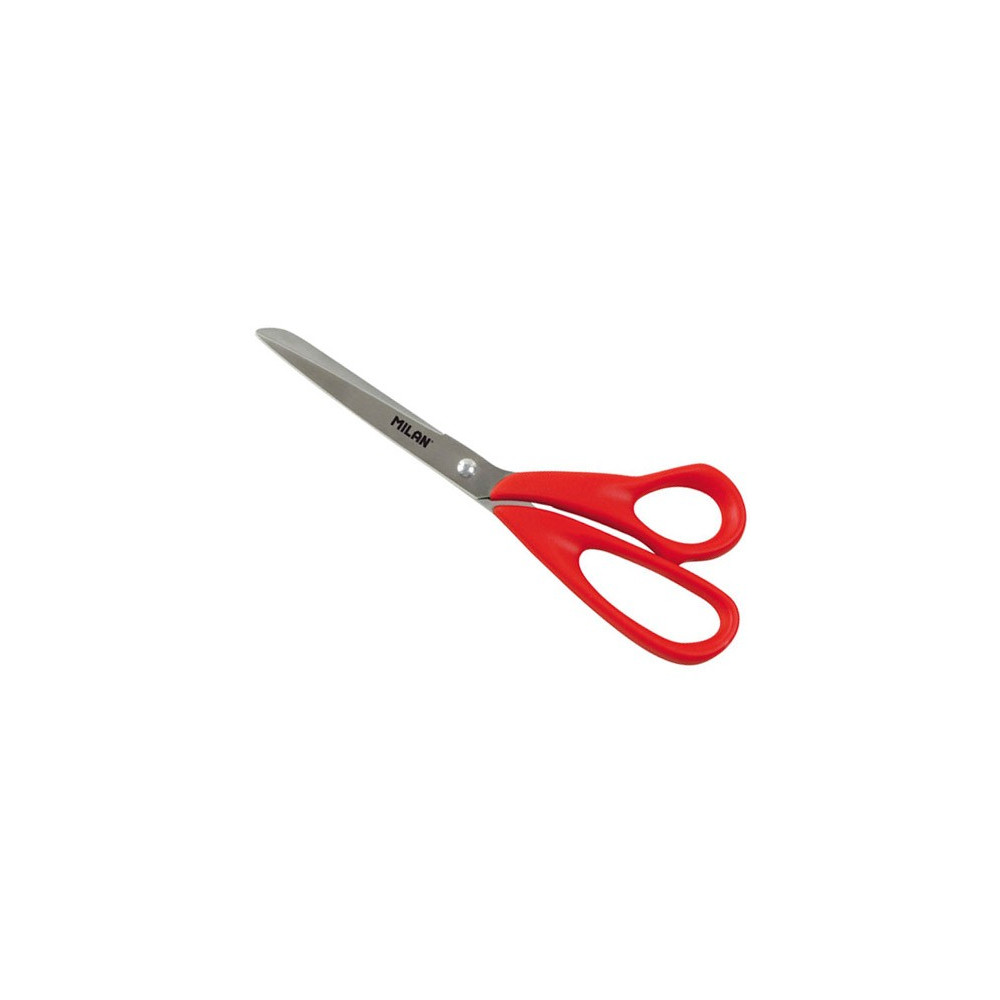 Blister Red Office Scissors 20 cm Milan