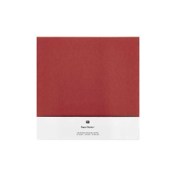 Papier origami - Paper Poetry - czerwono-złoty, 10 x 10 cm, 32 ark.