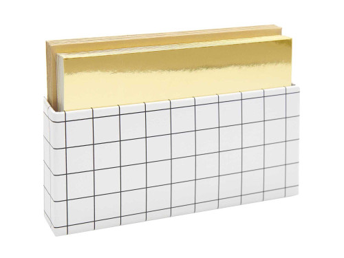 Zestaw kopert i kart - Paper Poetry - Mirror Gold, B6, 10 szt.