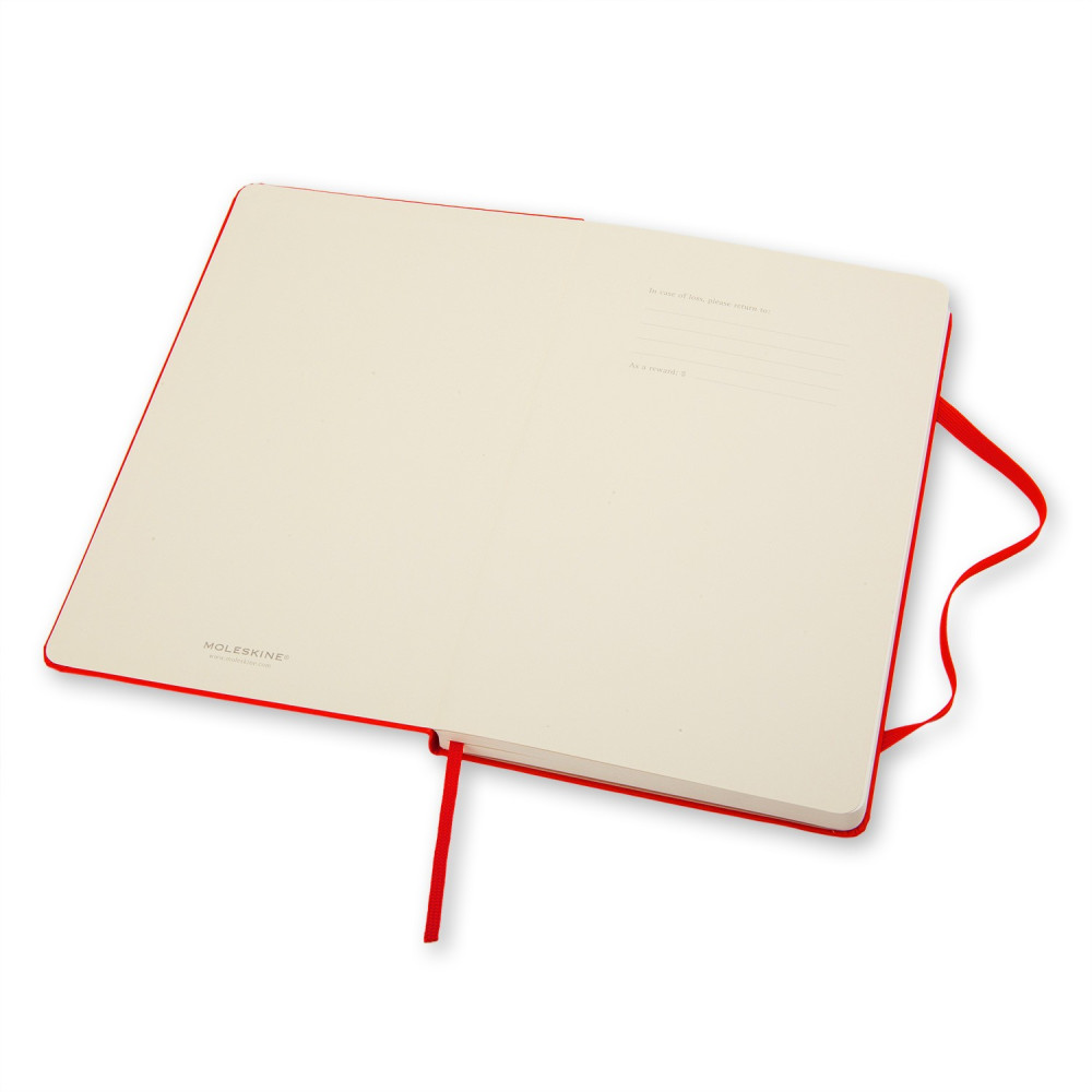 Plain Red Notebook - Hard - Large - Moleskine
