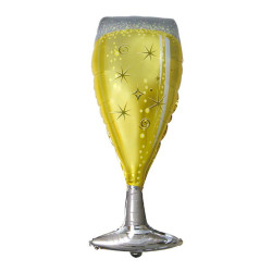 Foil balloon, Champagne...