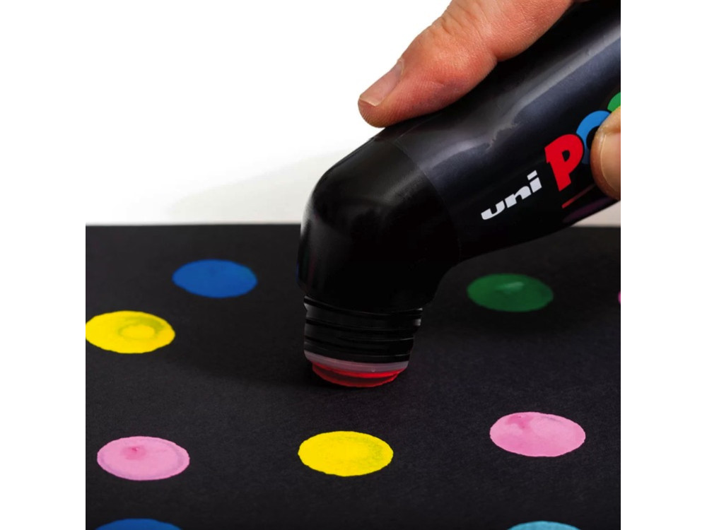 Posca Paint Marker MOP'R PCM-22 - Uni - Black, 3-19 mm
