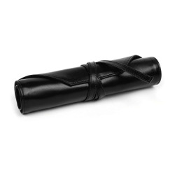Rhodia wrap pencil case - Rhodia - black, 23 x 32 cm