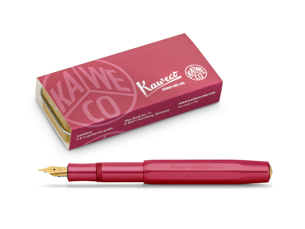 Pióro wieczne Collection, pozłacane - Kaweco - Ruby, BB
