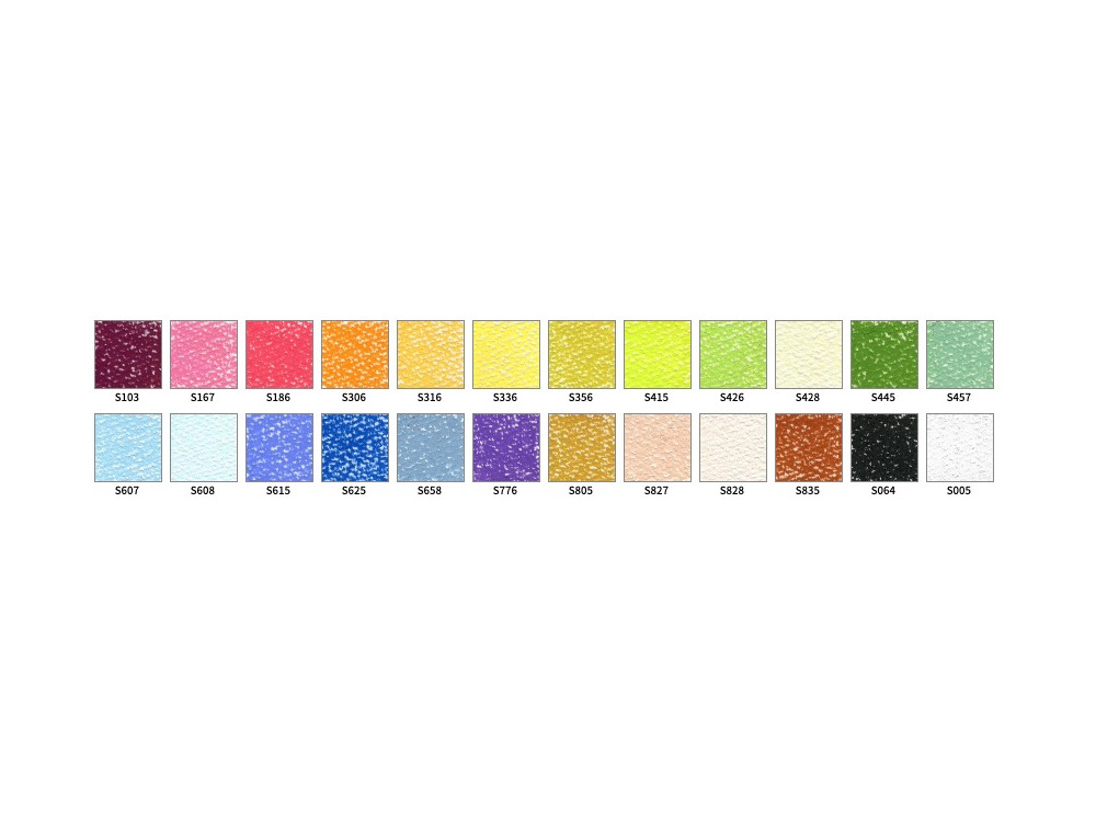 Water Soluble Artist's Soft Pastels - Holbein - 24 colors