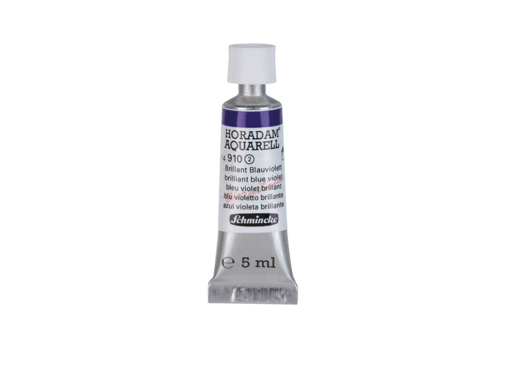 Horadam Aquarell watercolor paint - Schmincke - 910, Brilliant Blue Violet, 5 ml
