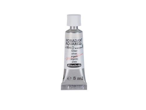 Horadam Aquarell watercolor paint - Schmincke - 894, Silver, 5 ml