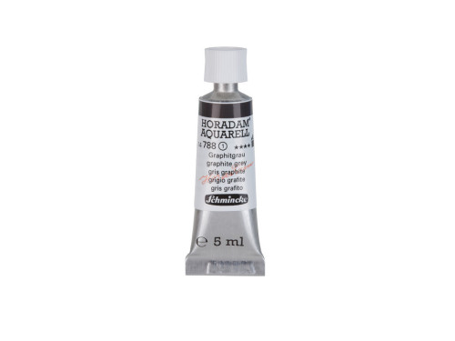 Horadam Aquarell watercolor paint - Schmincke - 788, Graphite Grey, 5 ml