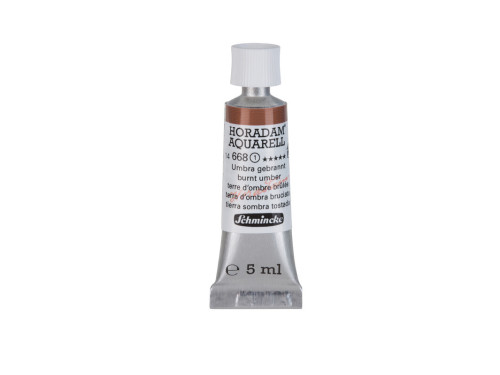 Farba akwarelowa Horadam Aquarell - Schmincke - 668, Burnt Umber, 5 ml
