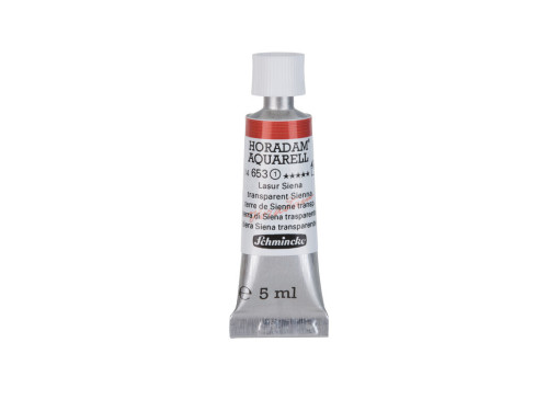 Farba akwarelowa Horadam Aquarell - Schmincke - 653, Transparent Sienna, 5 ml