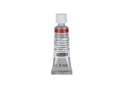 Farba akwarelowa Horadam Aquarell - Schmincke - 649, English Venetian Red, 5 ml