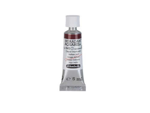Farba akwarelowa Horadam Aquarell - Schmincke - 645, Indian Red, 5 ml